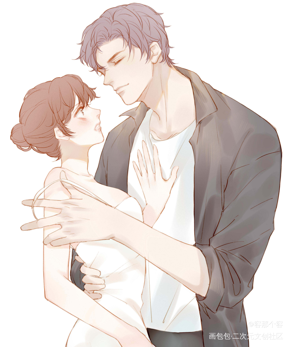 恋与同人插图—李泽言清晨与你_恋与制作人悠然李泽言平涂日系求点评