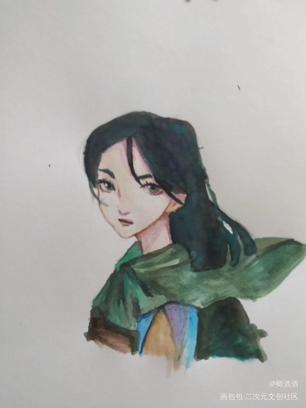涂涂画画_摸鱼绘画作品