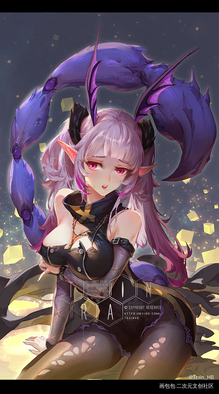 明日方舟-狮蝎_明日方舟狮蝎绘画作品