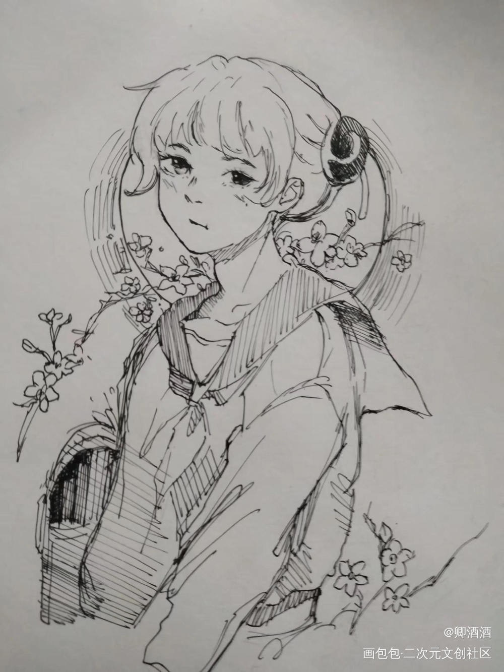 涂涂画画_摸鱼绘画作品