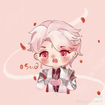 一个可以白嫖的桃花亮特典_王者荣耀诸葛亮q版同人周边设计绘画作品