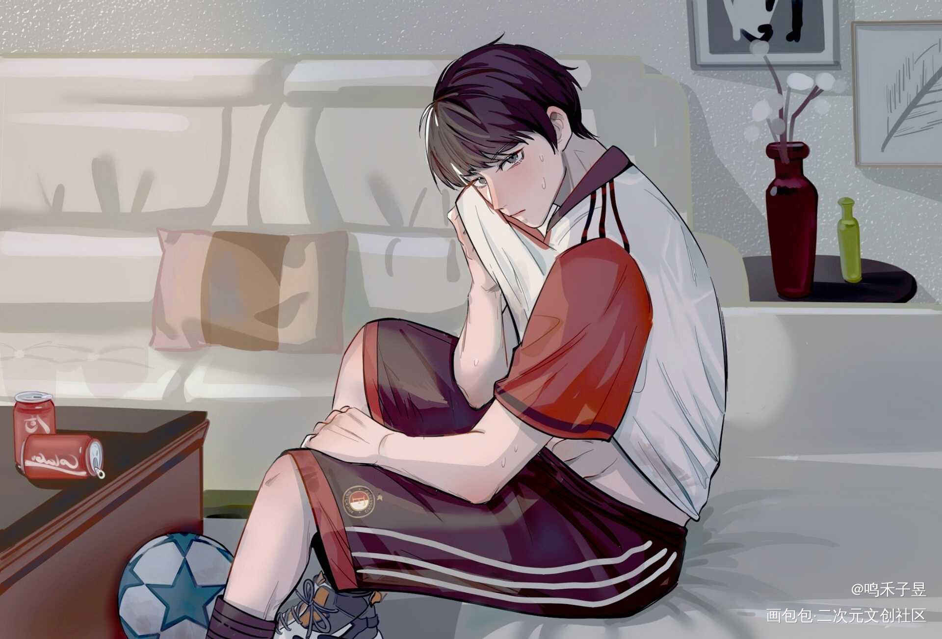 李简第一次见面_你却爱着一个傻逼188男团李简李玉绘画作品