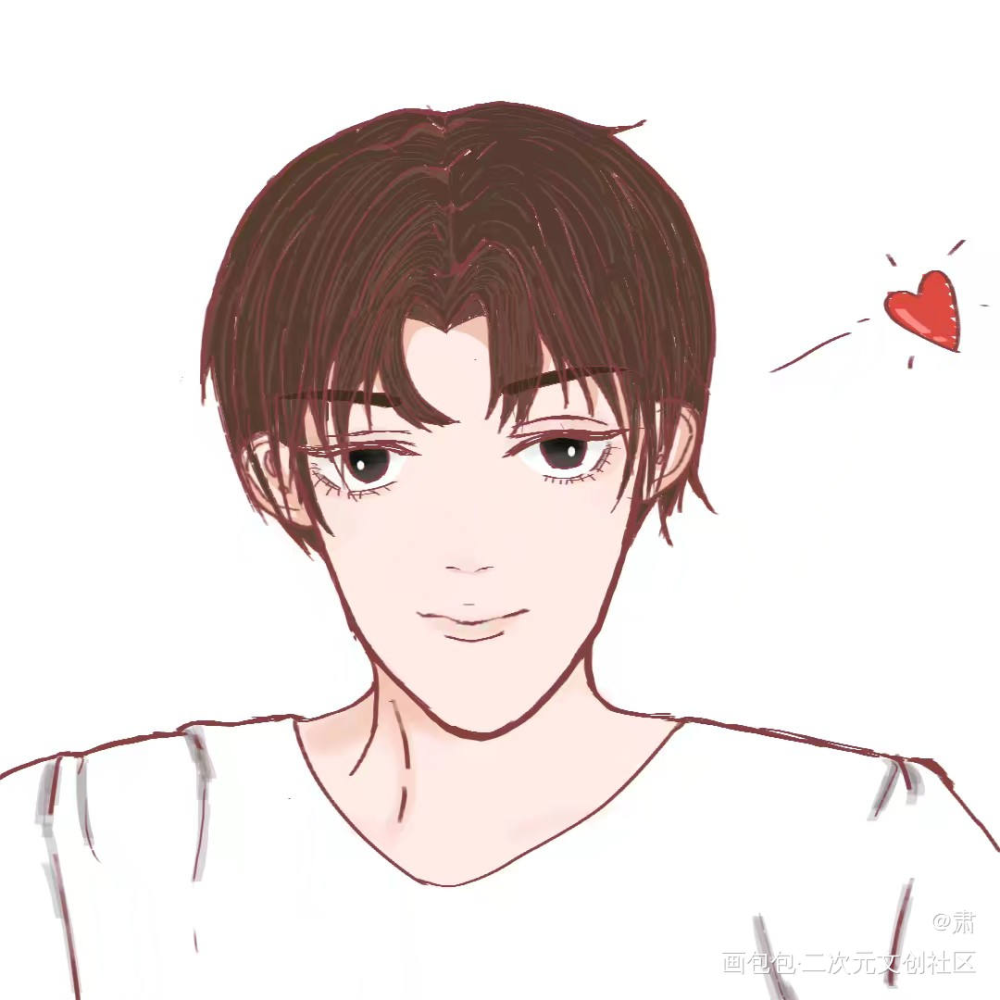 不太会画画TT_188男团洛羿绘画作品