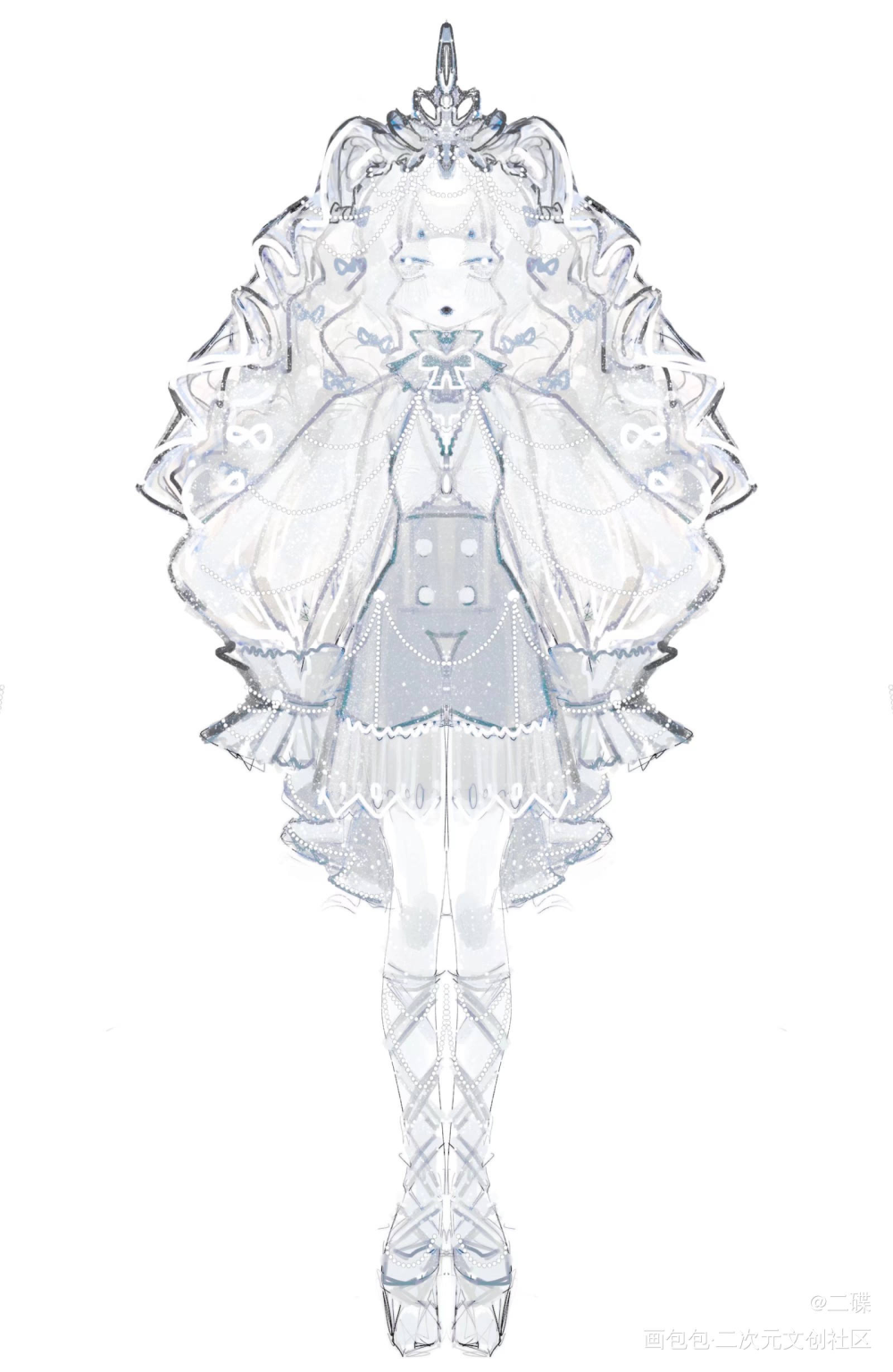 姬贝壳_姬贝壳原创oc绘画作品