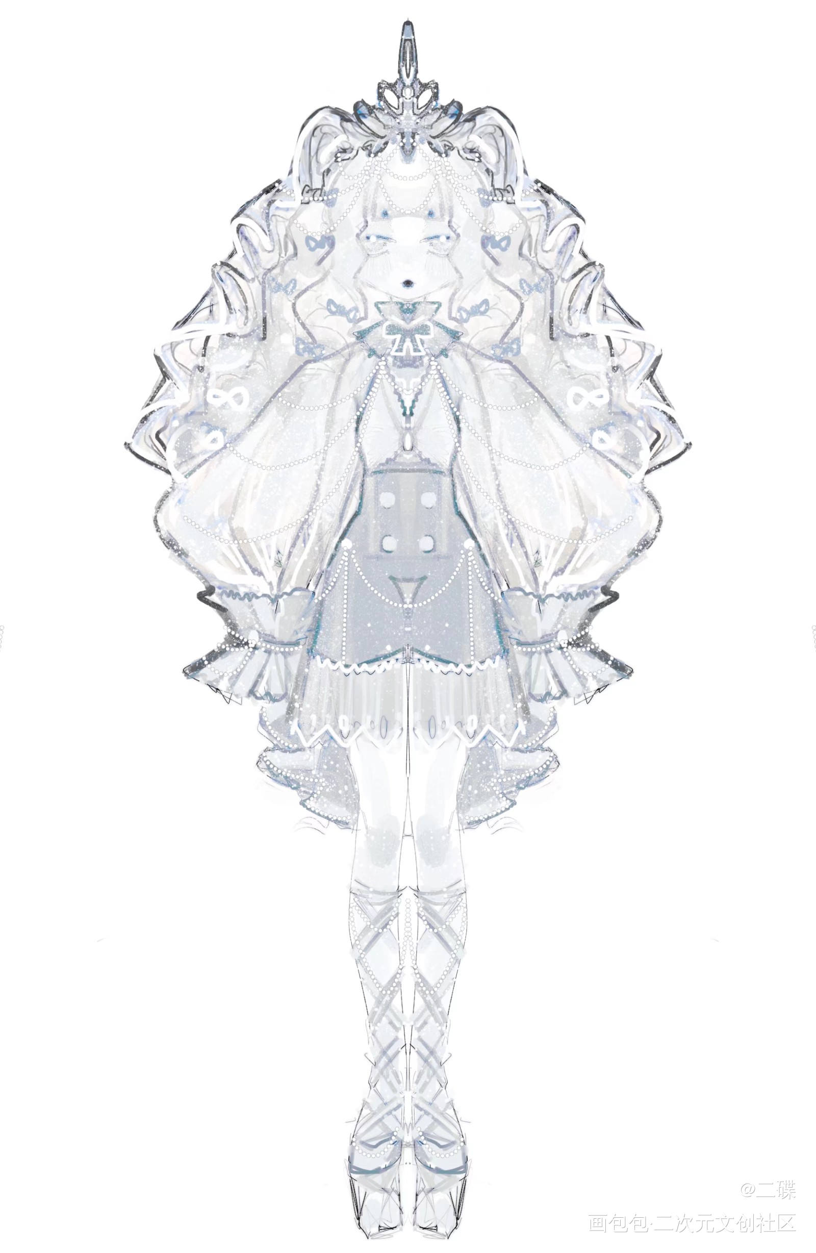 姬贝壳_姬贝壳原创oc绘画作品