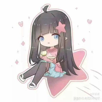 凯莉小姐姐_凯莉q版头像十字架绘画作品