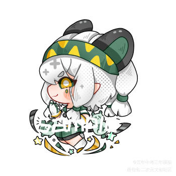 画完忘记发了orz_凹凸世界莱娜鬼狐天冲丹尼尔雷伊帕洛斯q版同人绘画