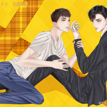 宫任_火焰戎装188男团宫应弦任燚平涂日系插画同人绘画作品