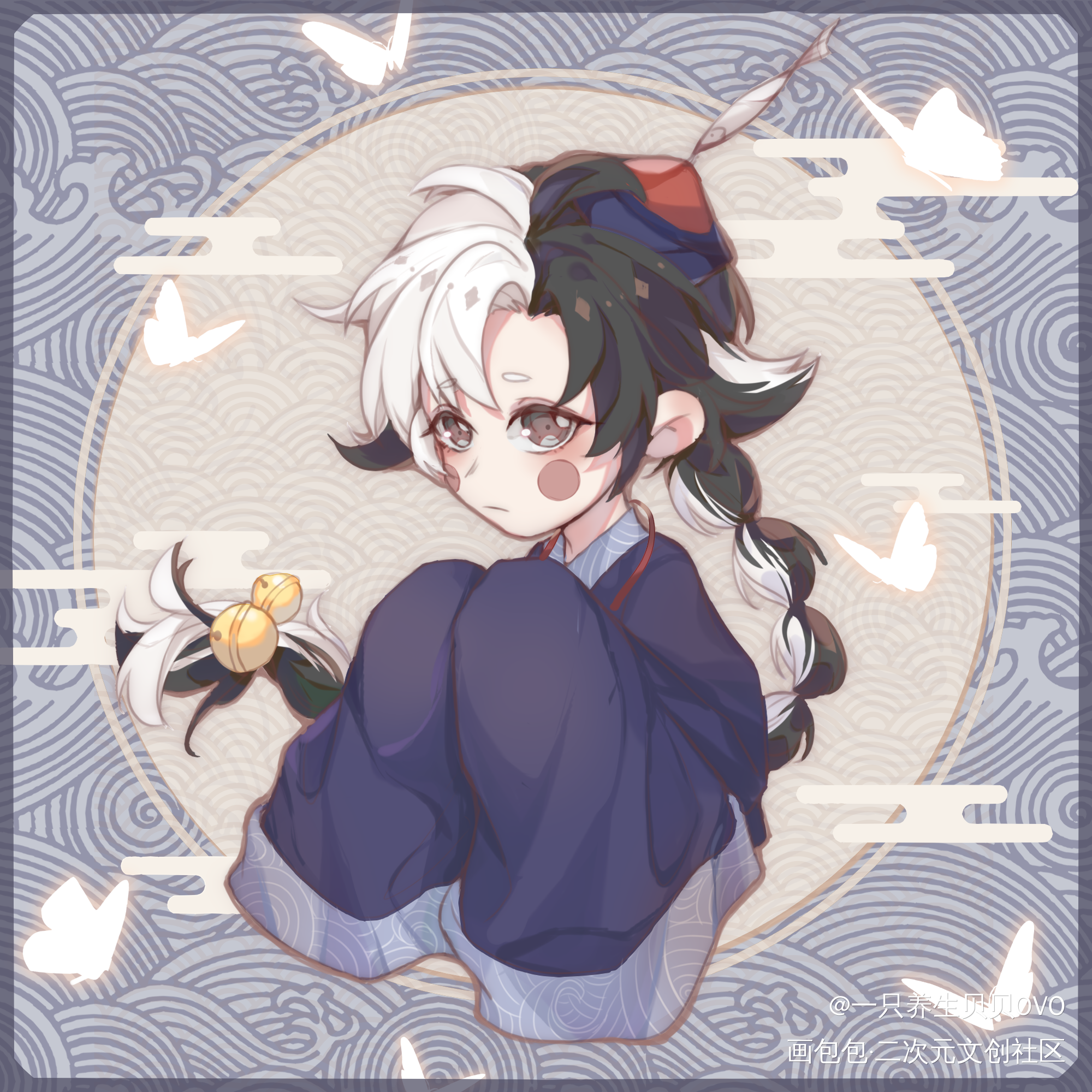 小鳜鱼嘟嘟柄_食物语臭鳜鱼Q版同人周边设计绘画作品