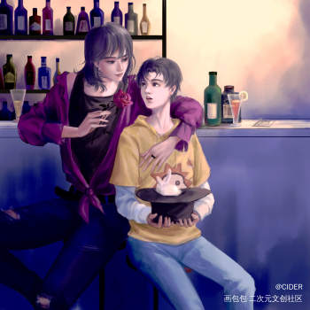 sci谜案集同人_sci谜案集白驰赵祯厚涂耳雅我要上首推插画同人绘画