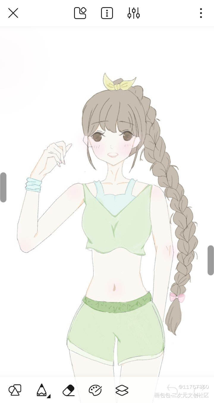 吧唧吧唧吧唧_糖西立绘头像喵七绘画作品