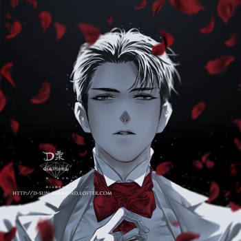 黎朔_谁把谁当真188男团妹叔黎朔黎朔厚涂平涂日系水千丞绘画作品