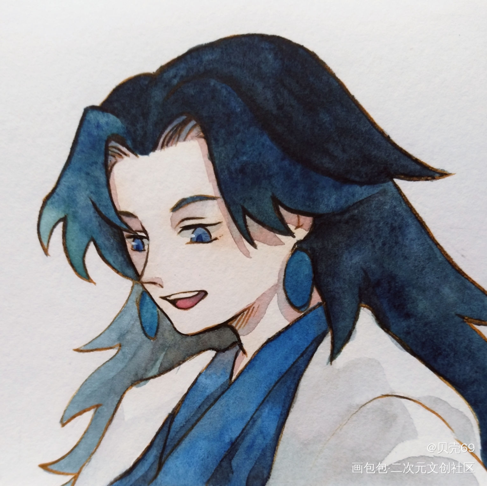 君清头像_李清凝老君同人蓝溪镇绘画作品