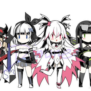 凹凸世界蜜蜜法尔法拉莱耶斯哆莉q版同人凹凸世界手游绘画