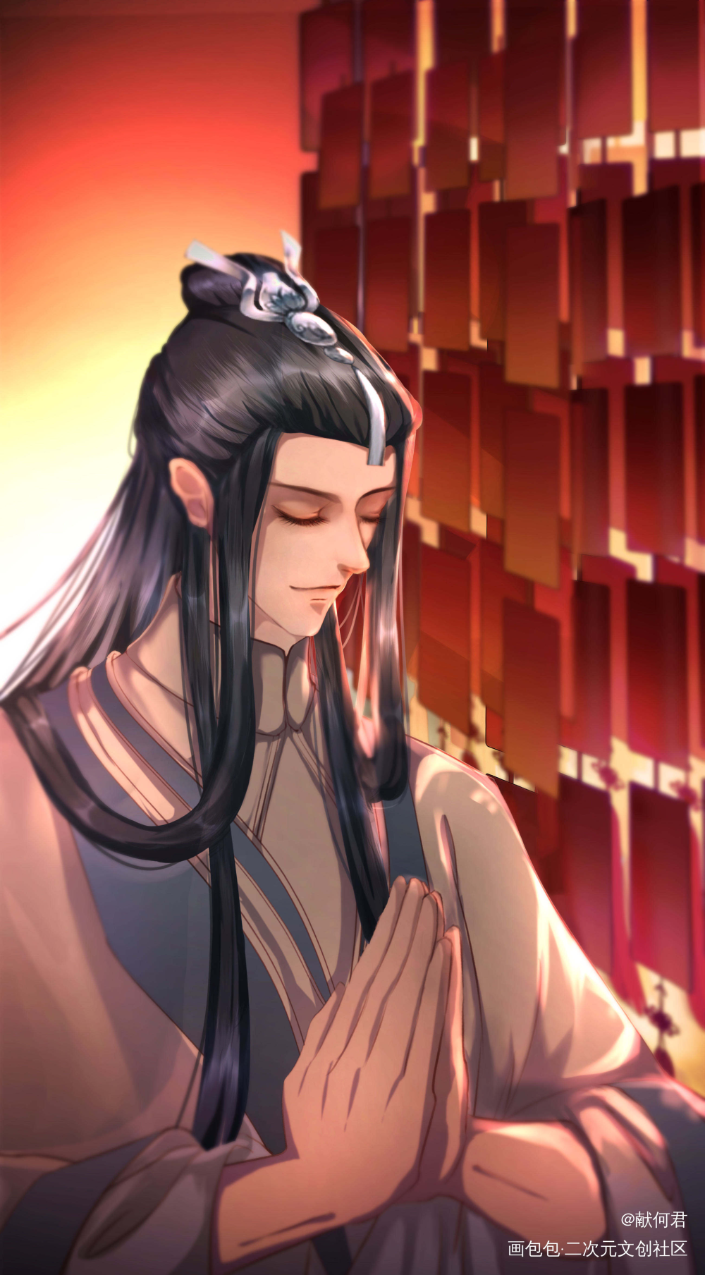 苏慈同人_掌门太忙插画绘画作品
