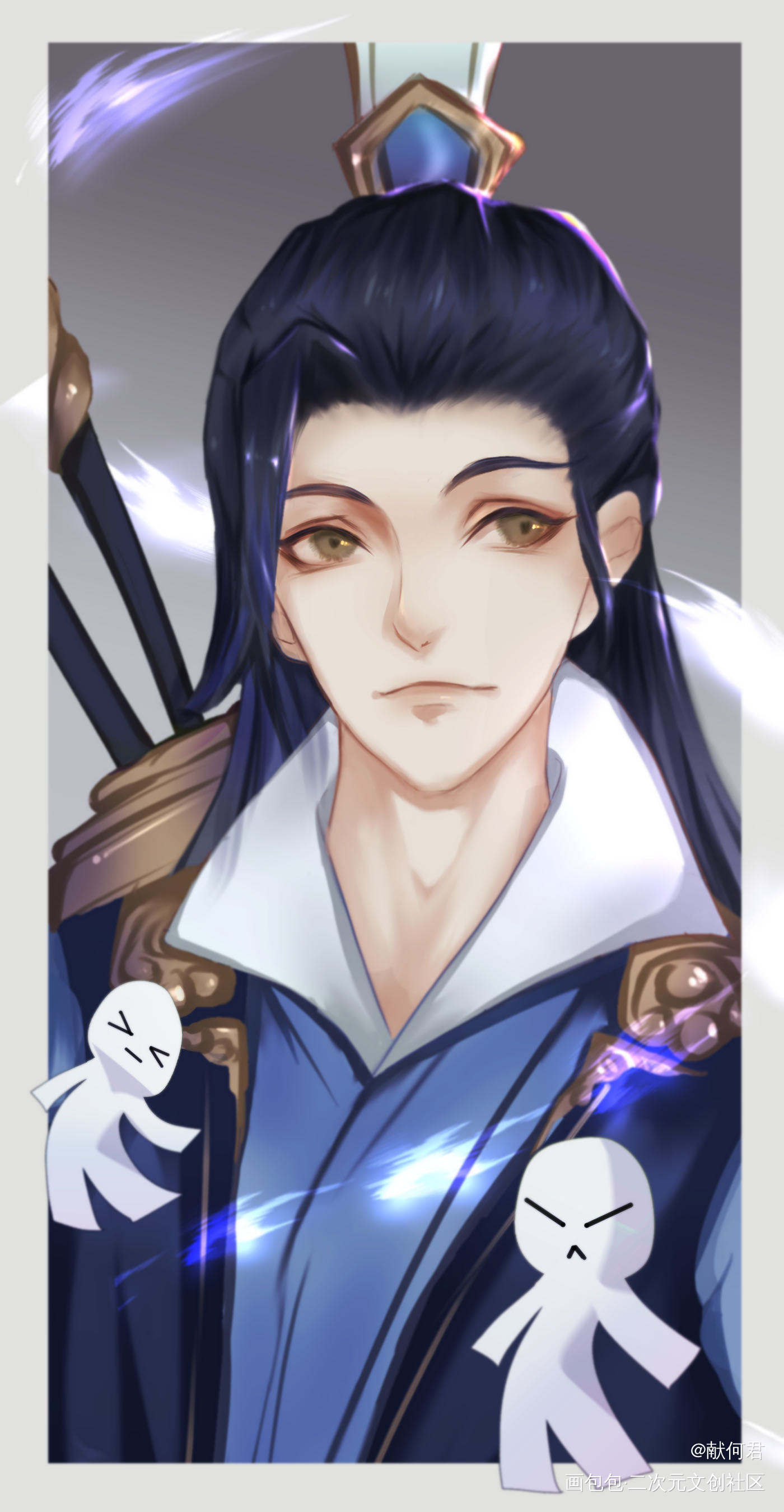 李淳风同人_梦幻西游头像绘画作品