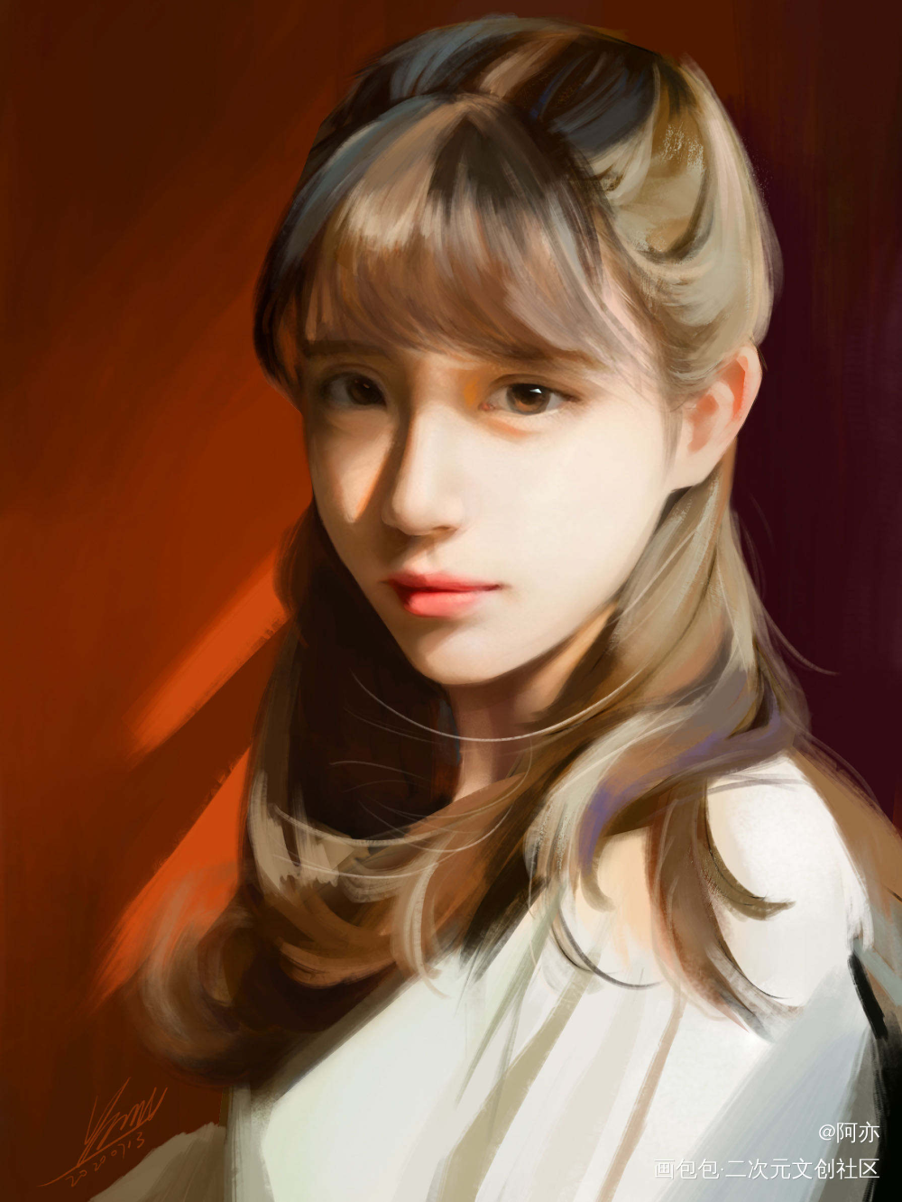 练习_厚涂原创绘画作品