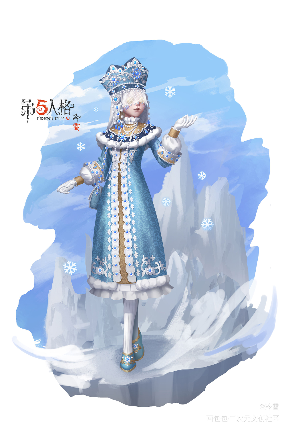 第五人格-昆虫学者金皮_第五人格厚涂插画同人绘画作品