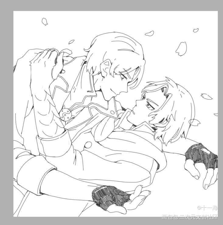 稿子_但丁鬼泣绘画作品