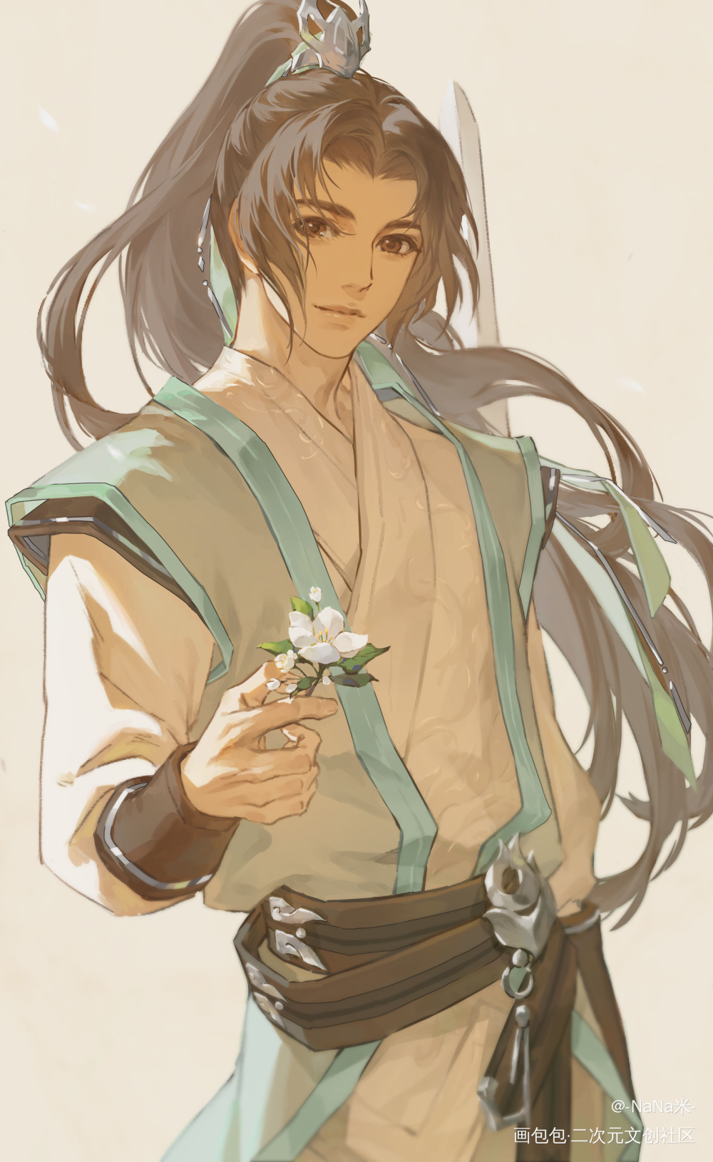 给师尊的fafa_二哈和他的白猫师尊绘画作品