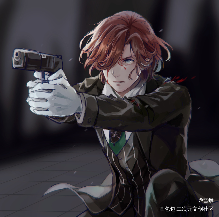 囤02_歌之王子殿下寿岭二日系绘画作品