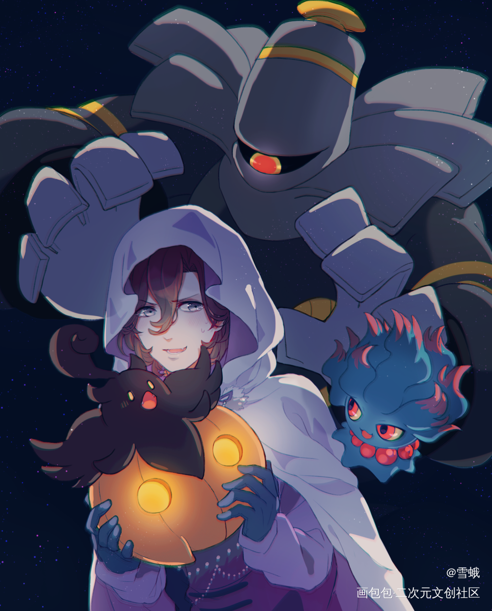 囤02_歌之王子殿下寿岭二日系绘画作品
