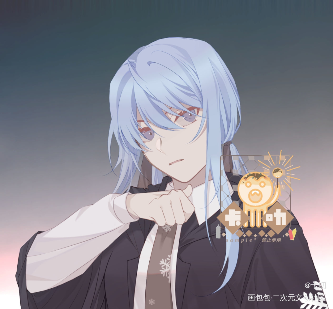 最近的稿子和无偿_平涂日系我要上首推头像插画同人有偿委托约稿绘画作品