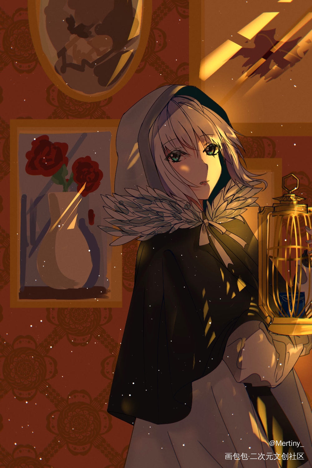 格蕾亲|(￣3￣)|_FGO格蕾平涂同人指绘绘画作品