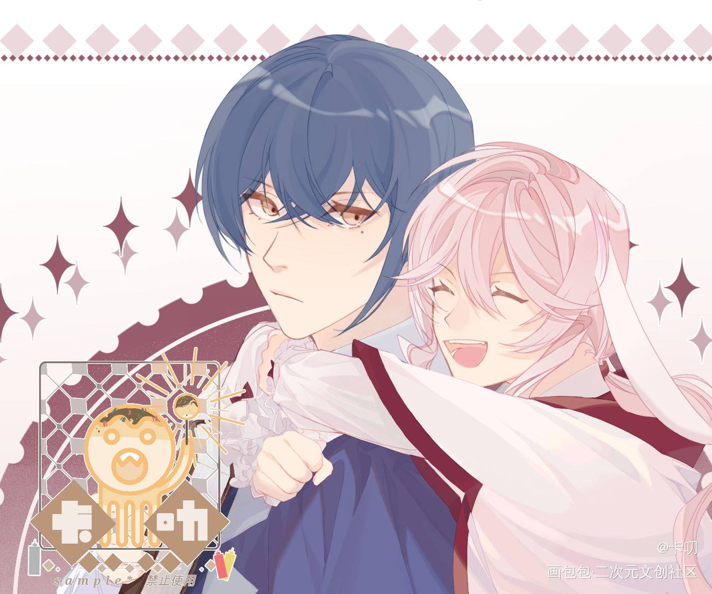 都是稿子_日系我要上首推头像原创绘画作品