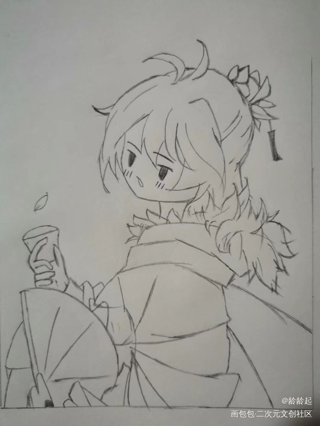 临摹_食物语鸡茸金丝笋临摹临摹绘画作品