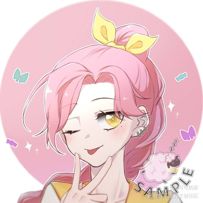 是一些稿子和无偿！_头像原创绘画作品