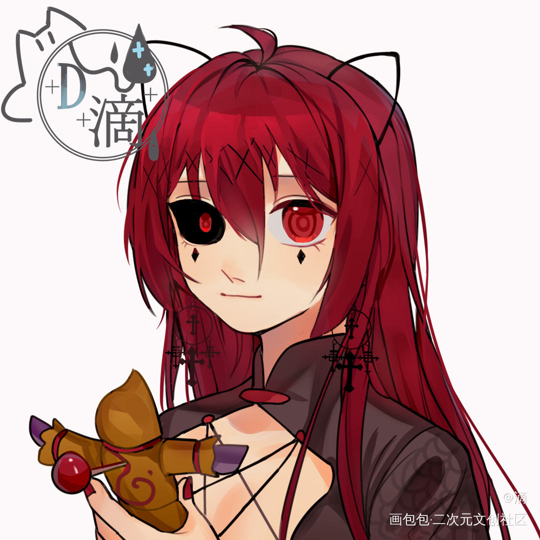 客单展示_平涂日系付费委托别人家的oc别人家的ococ绘画作品