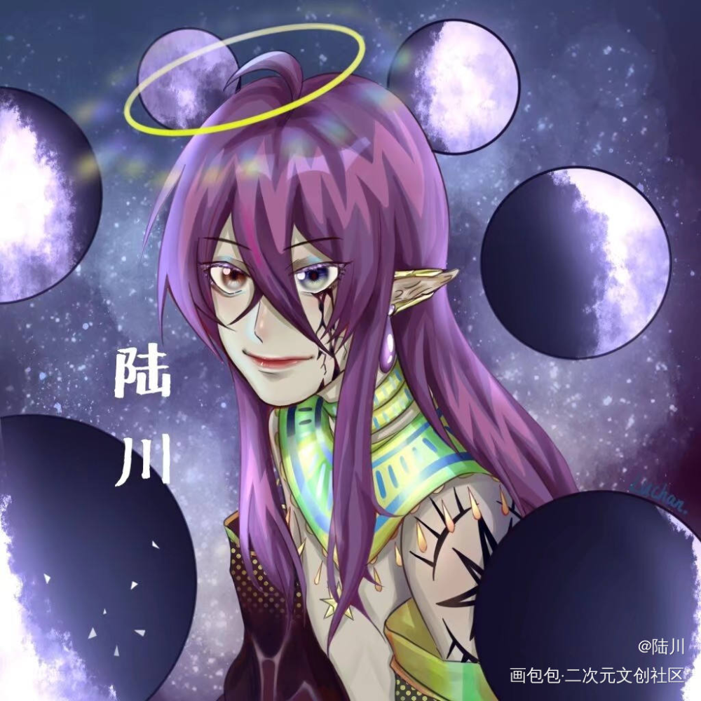 白前_白前平涂日系头像原创ococ绘画作品