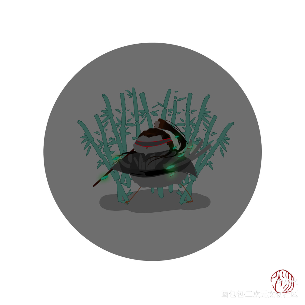 庆余年 鸟拟_庆余年五竹李承泽范闲Q版头像同人绘画作品