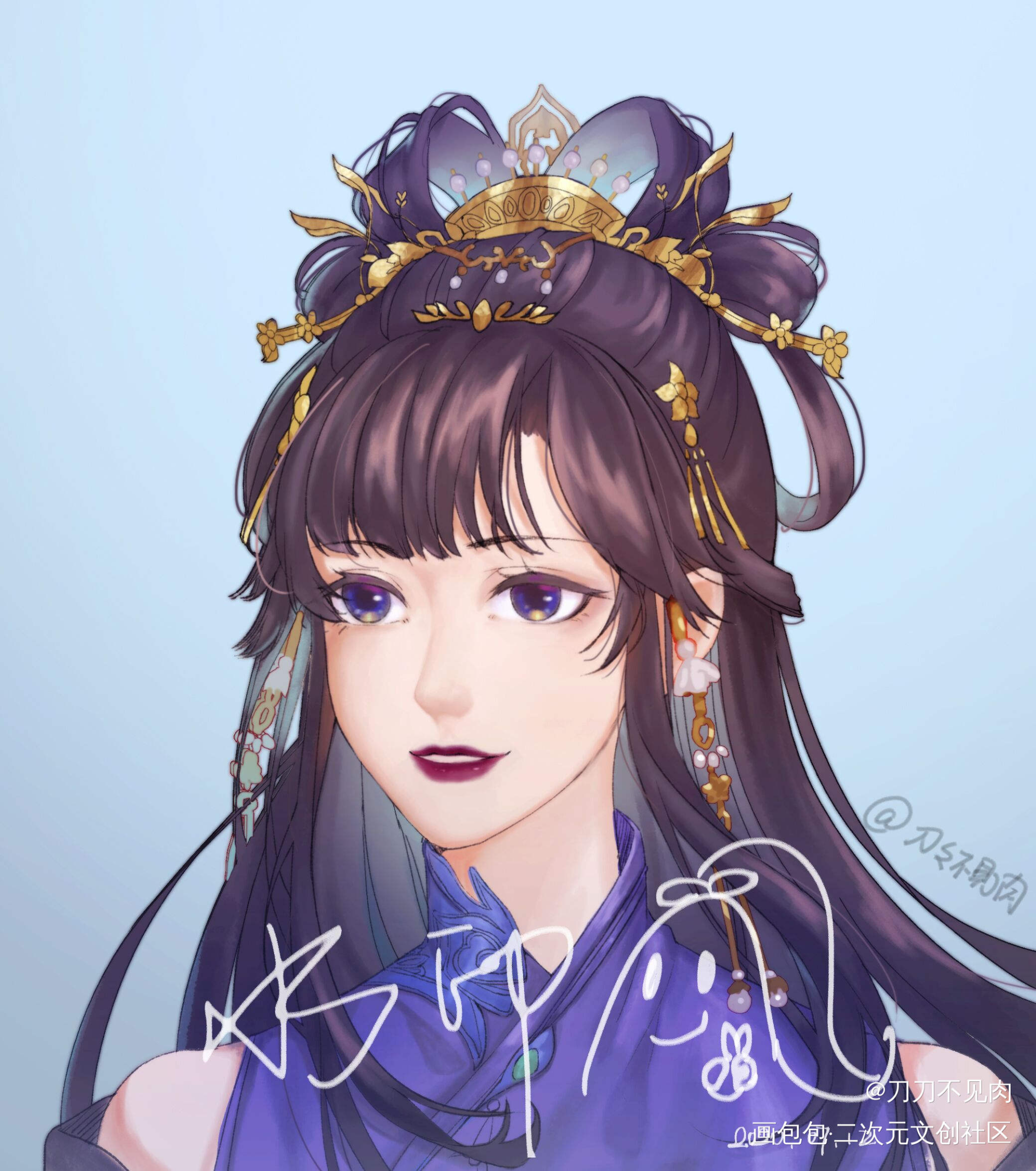 剑三头像_剑网3绘画作品