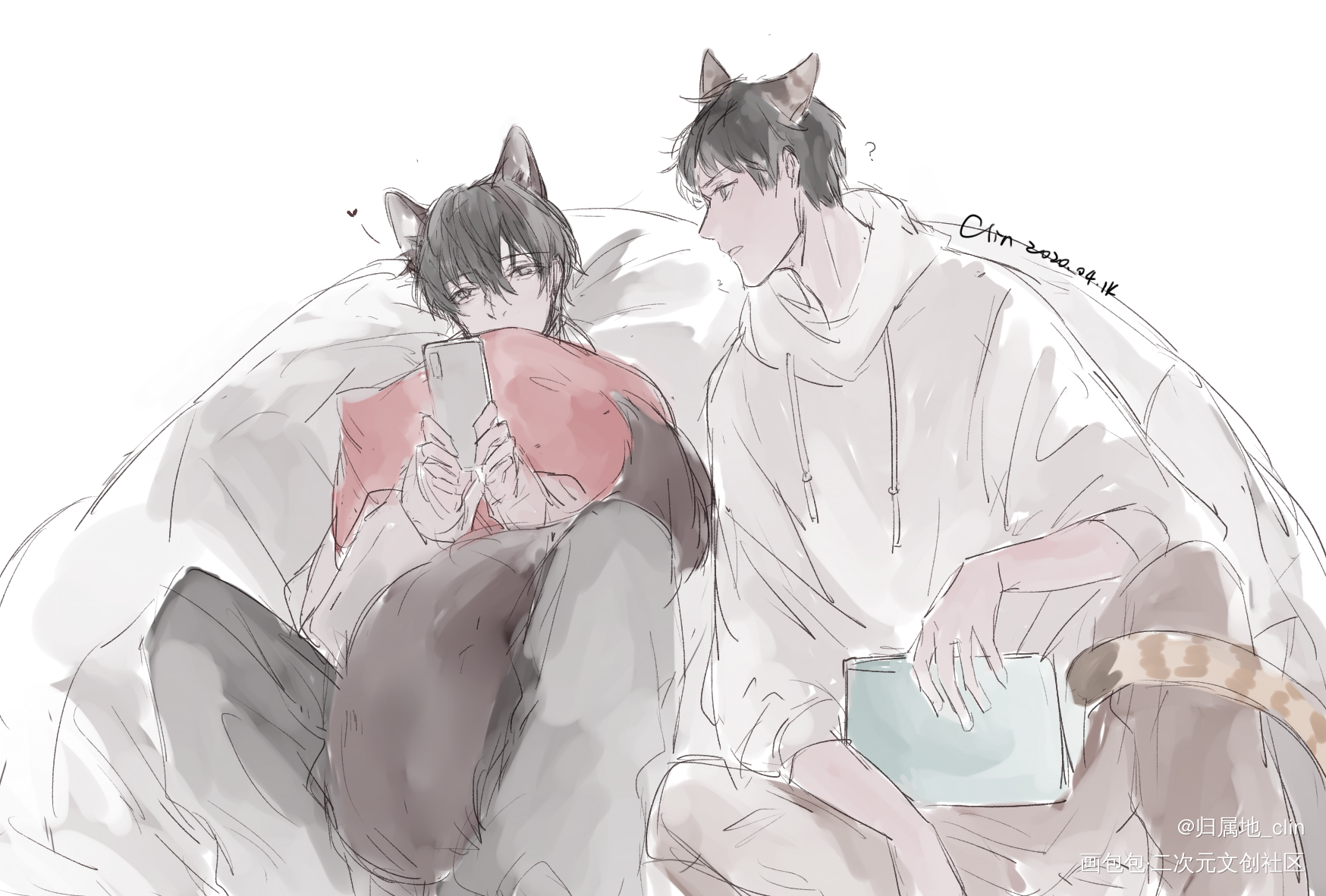 lof搬家-破云/吞海 猫猫_破云吞海江停吴雩破云2吞海绘画作品