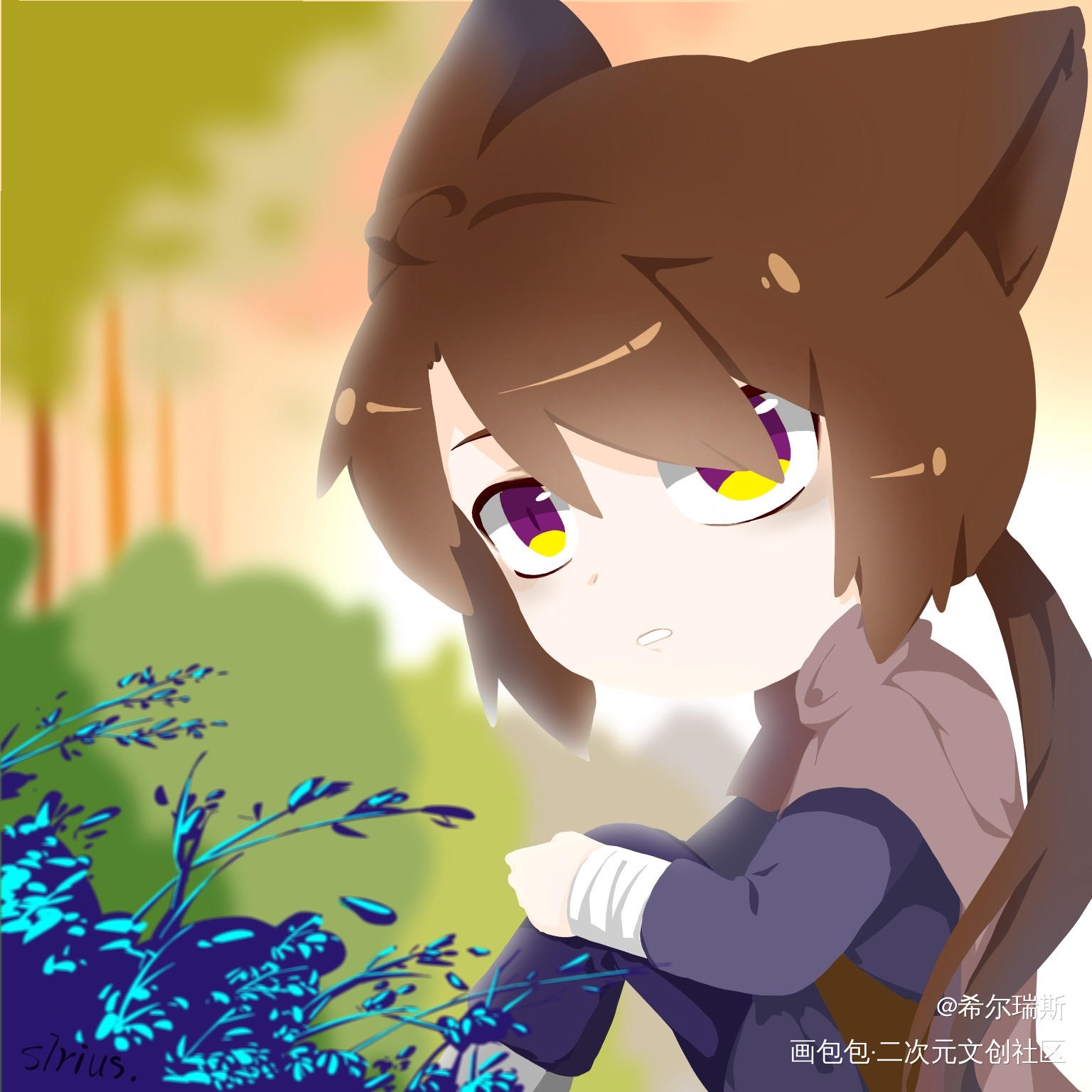 试试色块_原创原创oc绘画作品