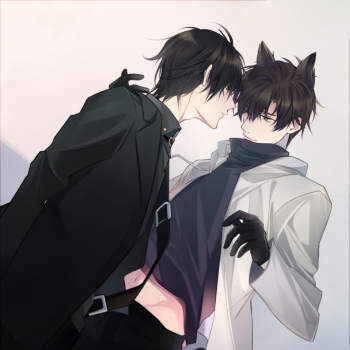 周叶合辑_全职高手周泽楷叶修日系插画同人绘画作品