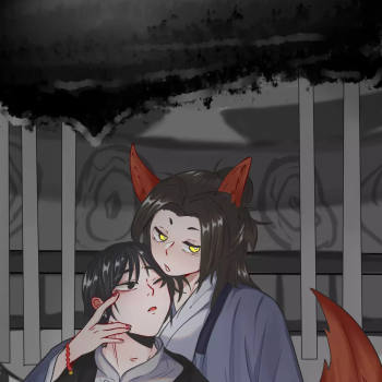 都是七倍_大理寺日志崔倍王七插画绘画作品