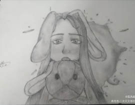 素描手绘(原创)_绘画作品