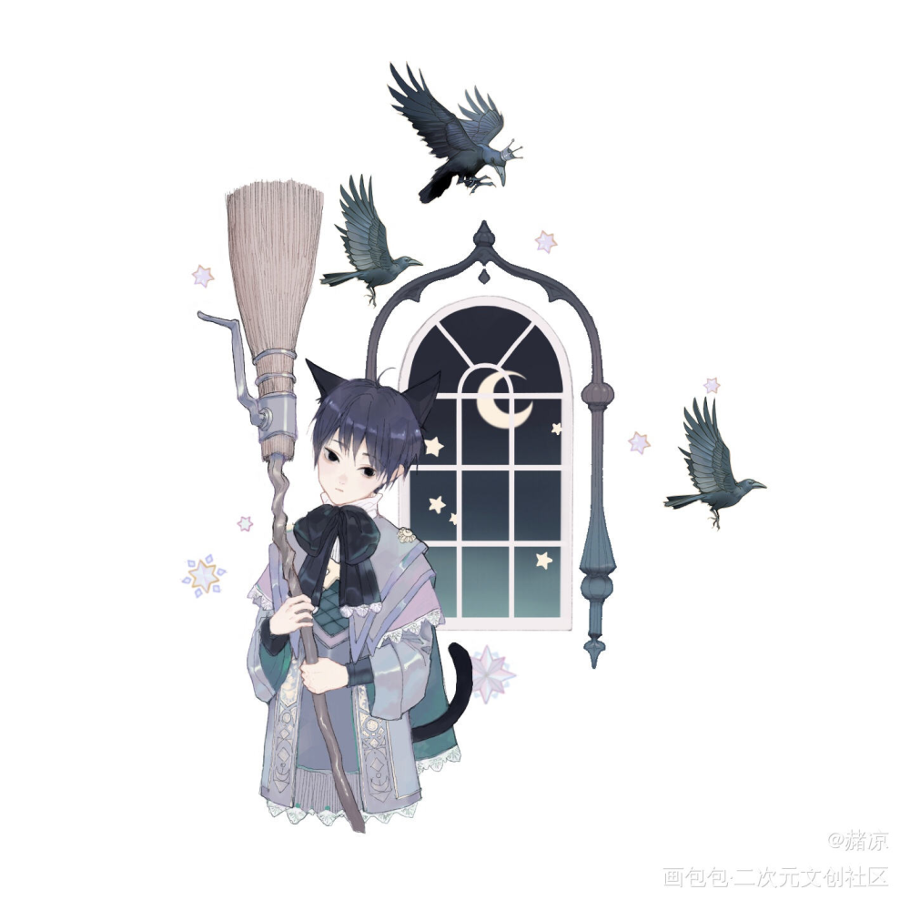 胶带稿拼图_胶带我要上首推插画原创绘画作品