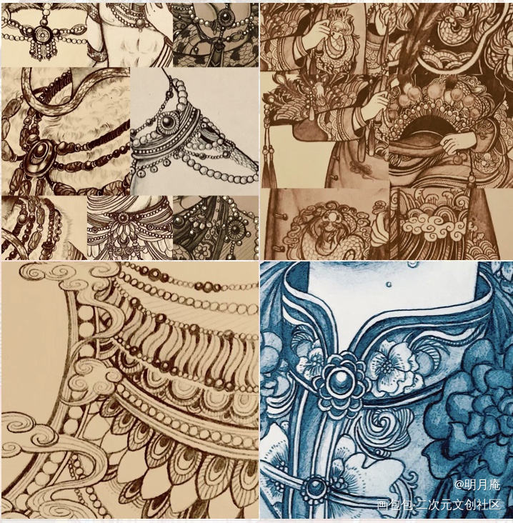 细节之美_幽冥诡匠求点评插画同人绘画作品