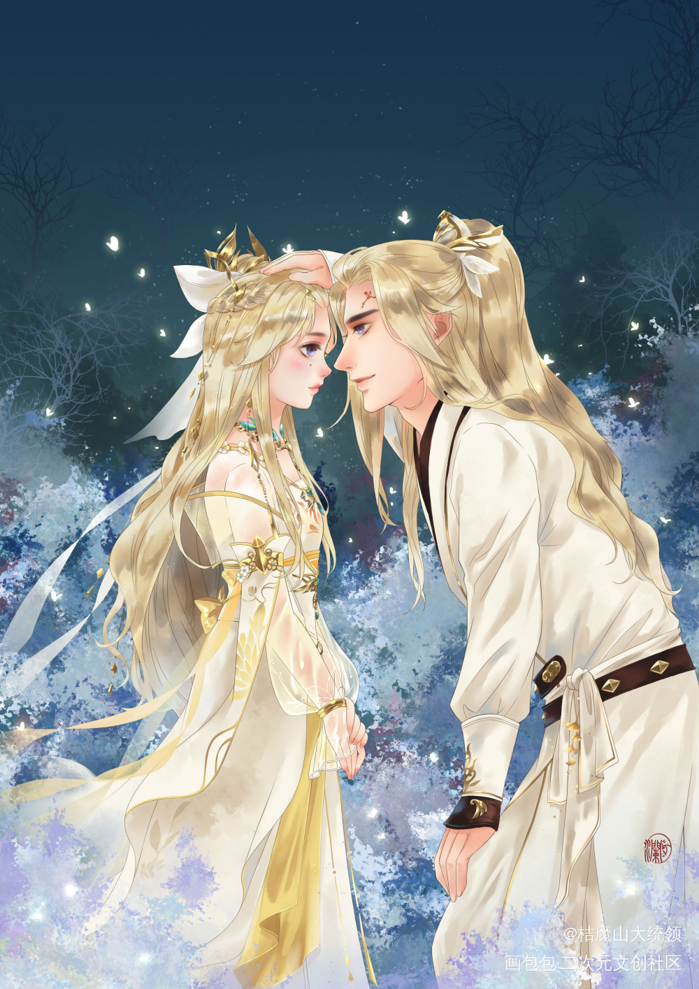 画过的一些剑三插图，先放几张_剑网3藏剑万花叽萝纯阳厚涂插画同人绘画作品