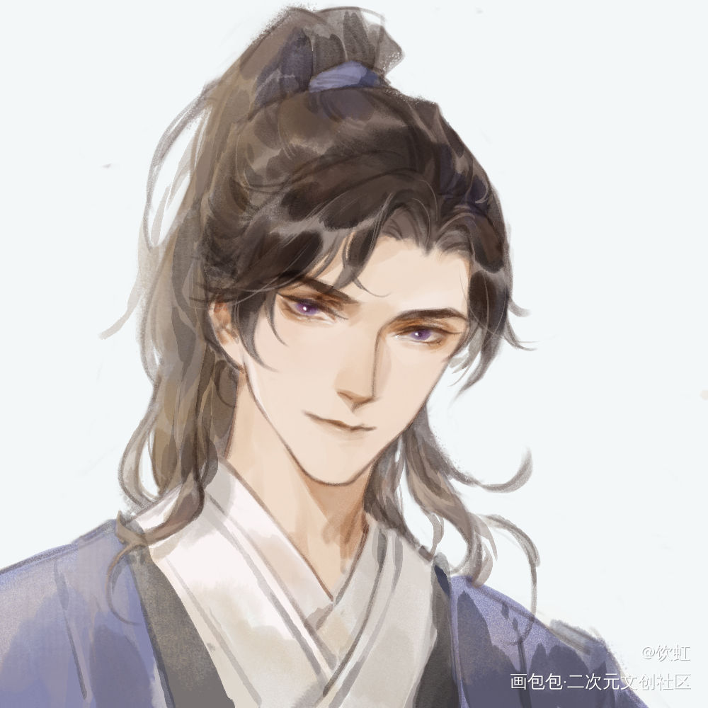 0.5/2.0_二哈和他的白猫师尊绘画作品