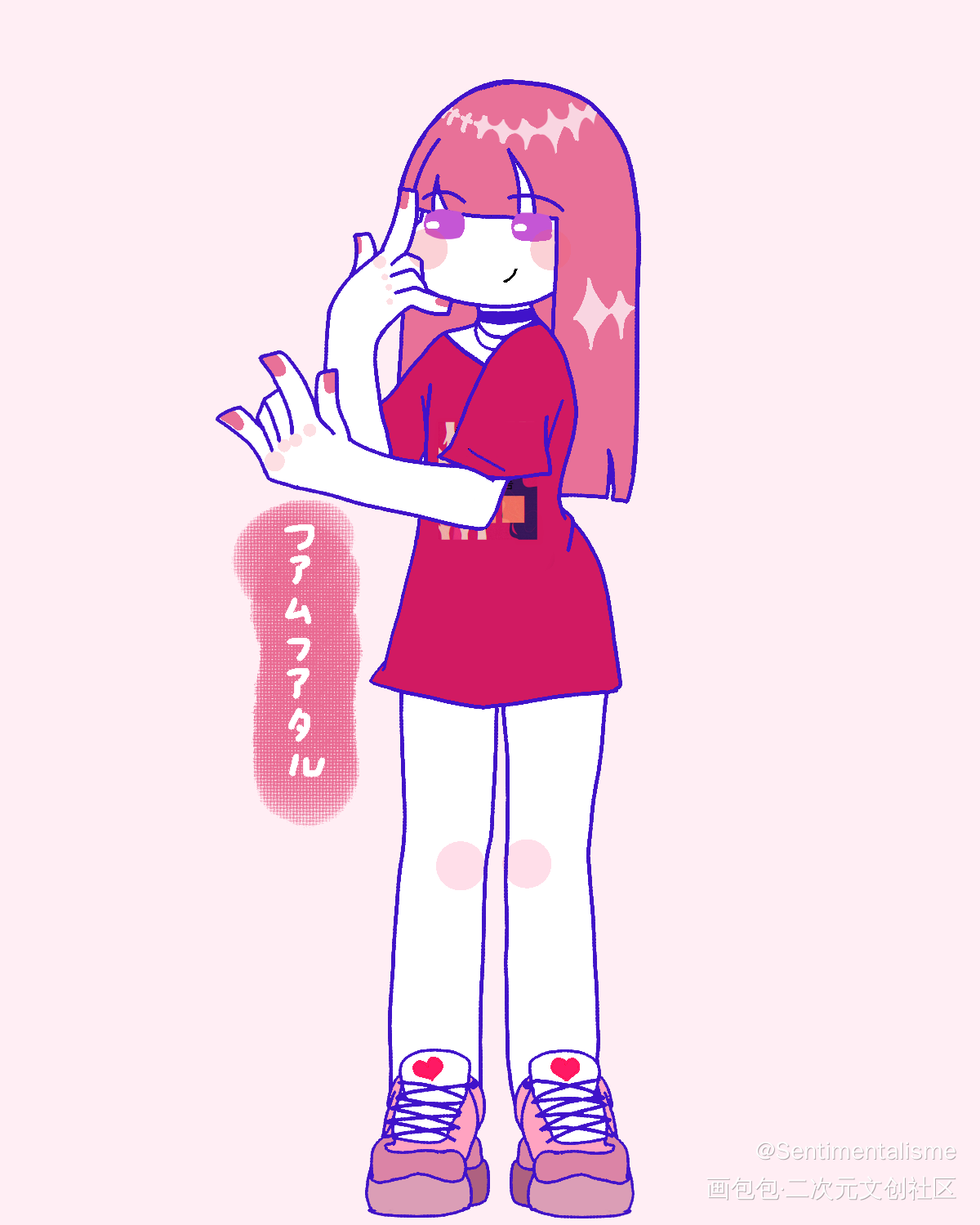 qq人_原创oc绘画作品