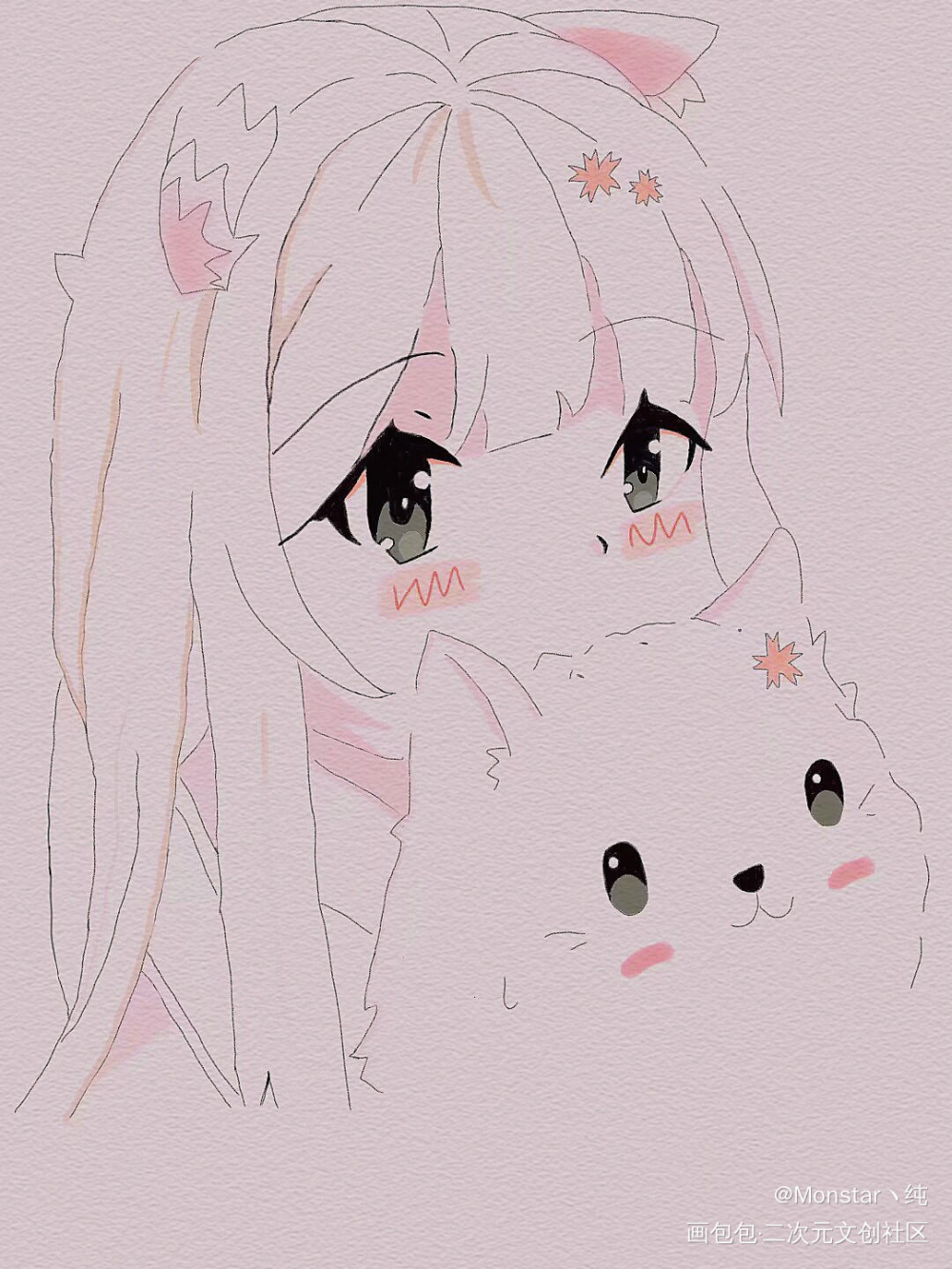 手残党_emmm绘画作品