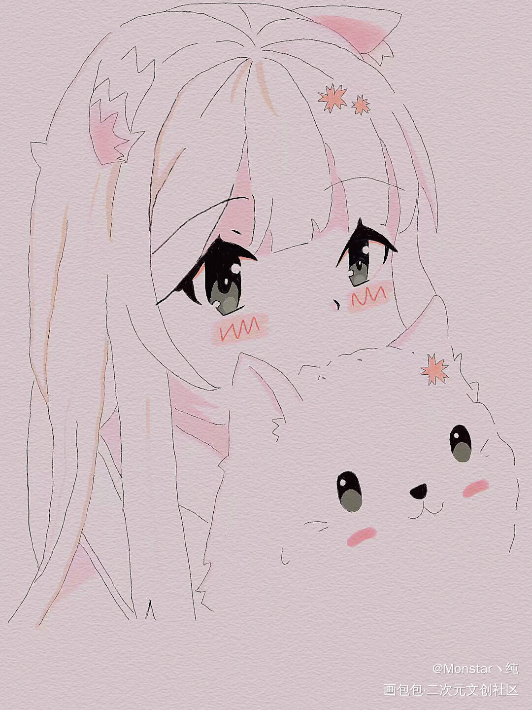 手残党_emmm绘画作品