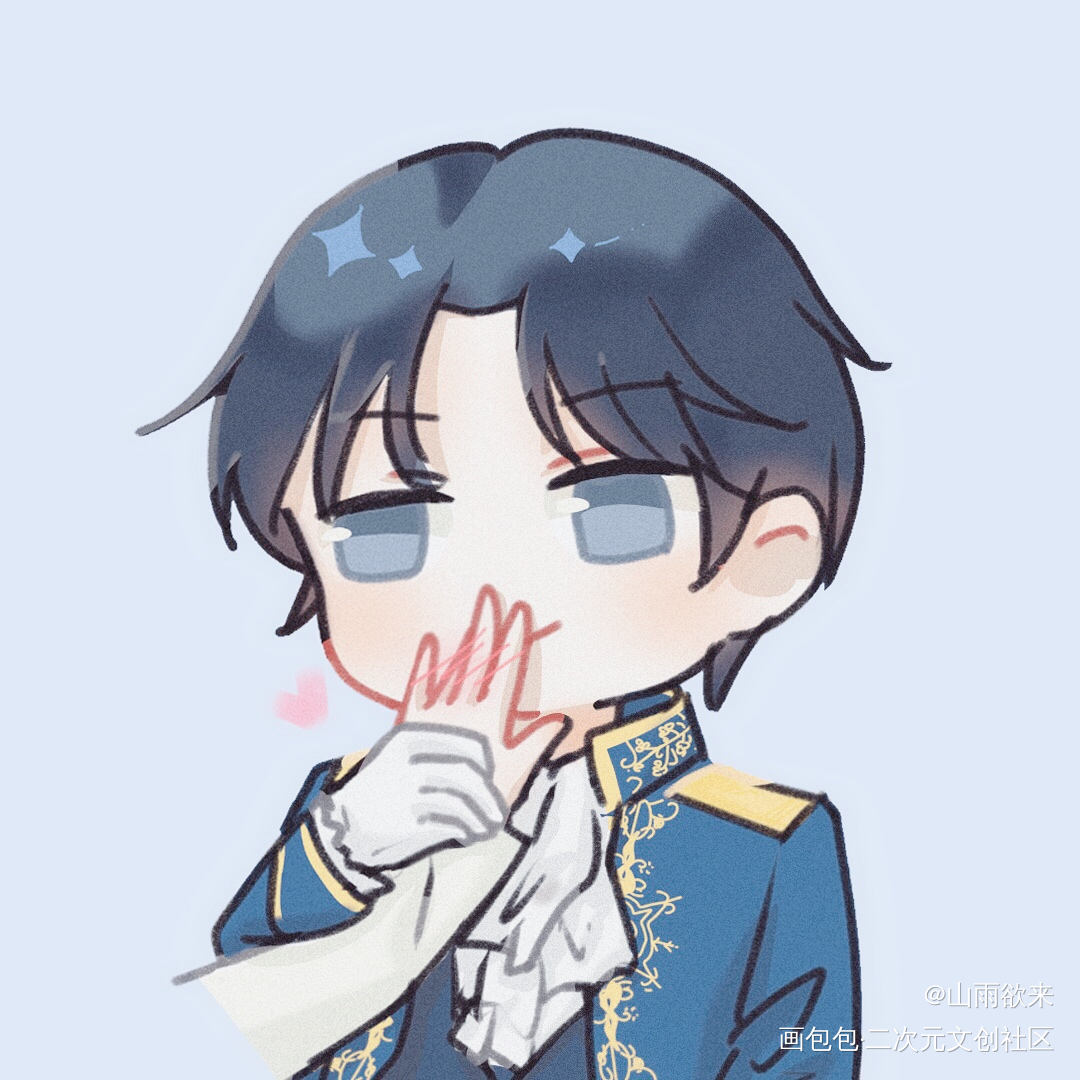 以前的摸鱼也传传！_残次品林静恒陆必行同人绘画作品