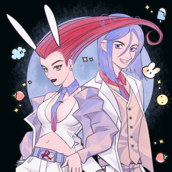 【神奇宝贝】武藏x小次郎_情侣头像小次郎武藏神奇宝贝小次郎武藏立绘