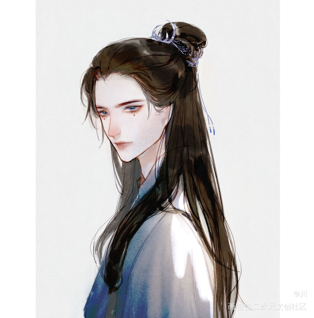 ⌯'ㅅ'⌯一代金哥哥_剑网3平涂角色同人绘画作品